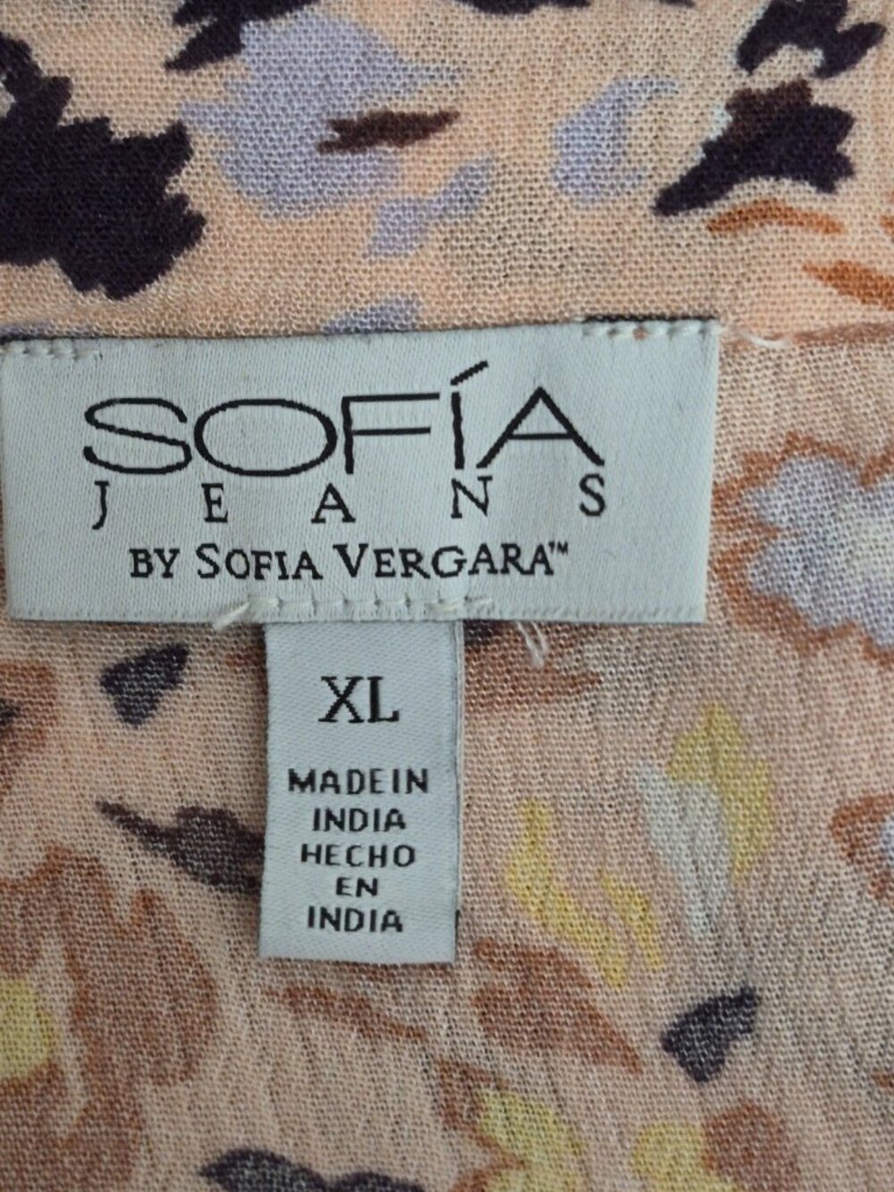 Sofia by Sofia Vergara Peach Floral Maxi Dress - Picture 6 of 10